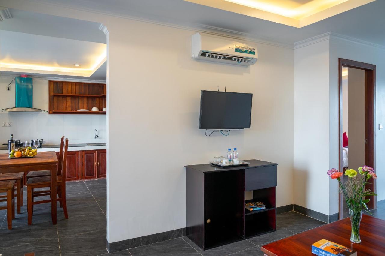 סיאם ריפ דירות באזור Sala Kamreuk, בגודל 400 מר, עם 1 חדרי שינה ו- 1 חדרי רחצה פרטיים מראה חיצוני תמונה