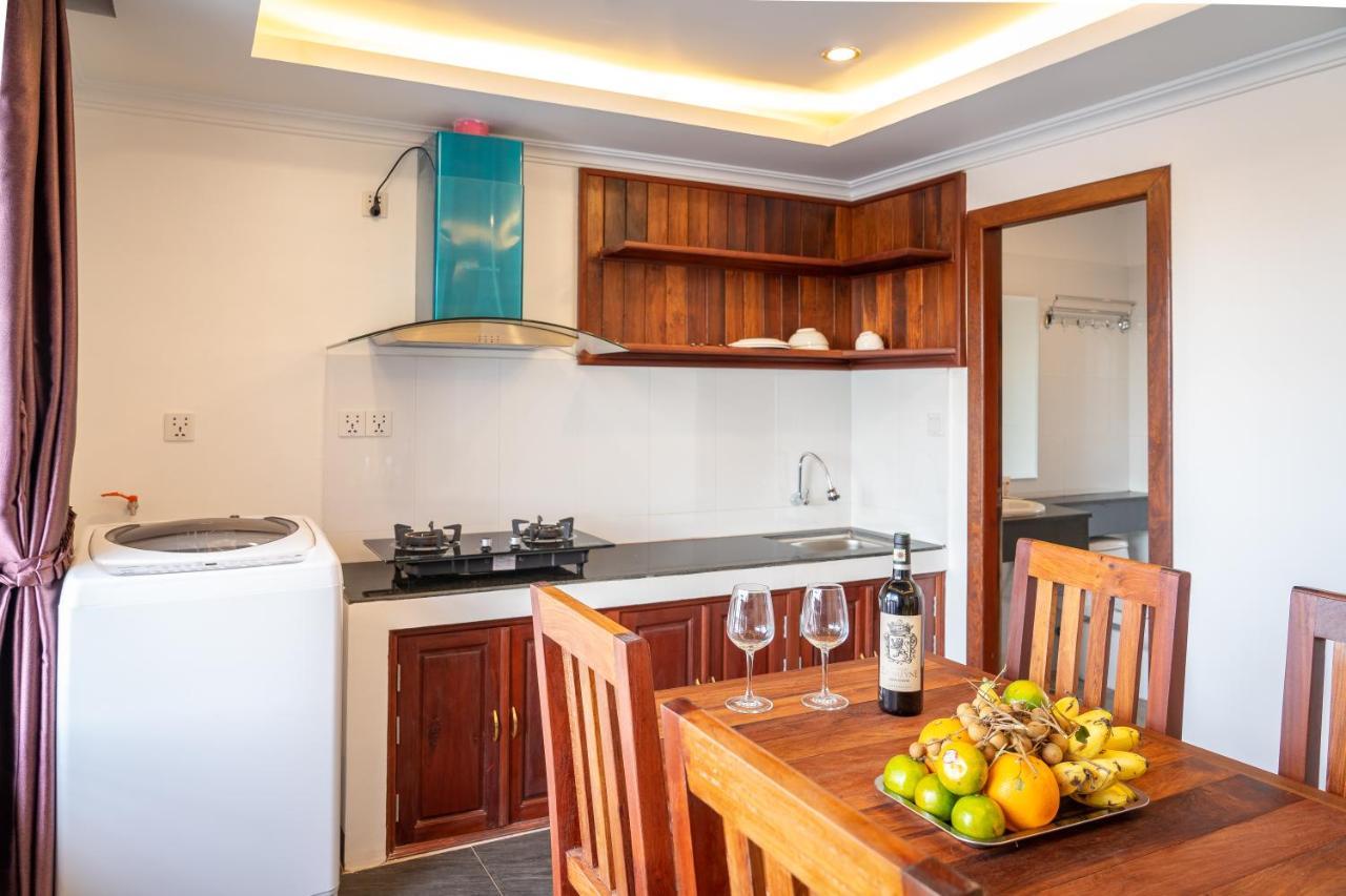 סיאם ריפ דירות באזור Sala Kamreuk, בגודל 400 מר, עם 1 חדרי שינה ו- 1 חדרי רחצה פרטיים מראה חיצוני תמונה